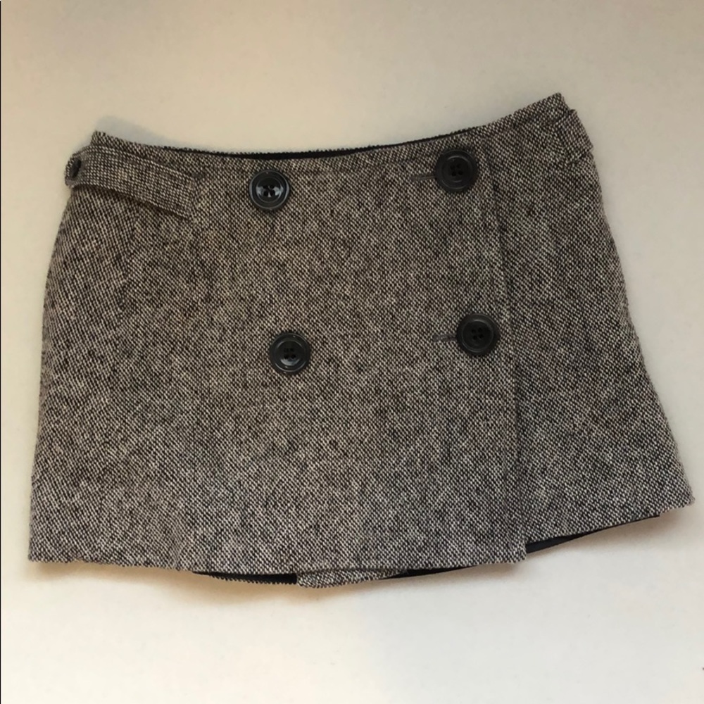 Gap wool mini skirt